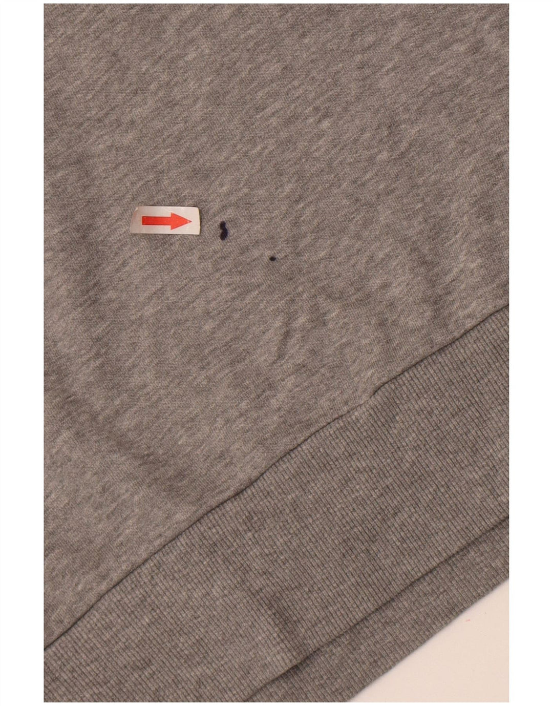 Maglione con cappuccio da uomo Jack & Jones in cotone chiazzato grigio medio