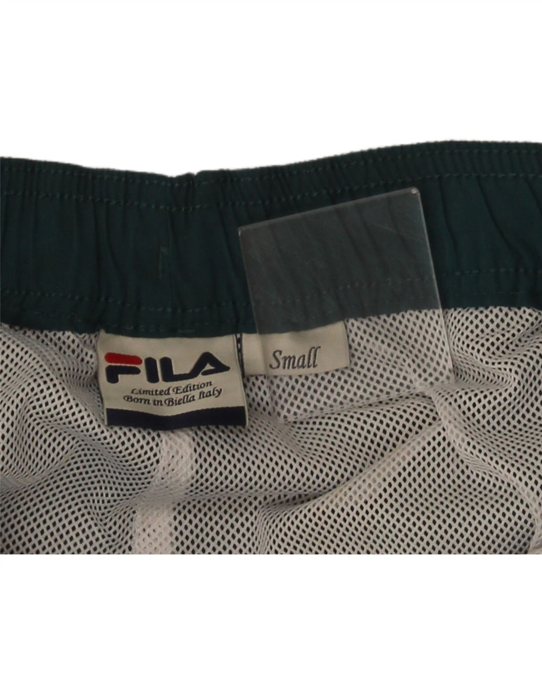 Pantaloncini da bagno Fila da uomo piccoli verdi