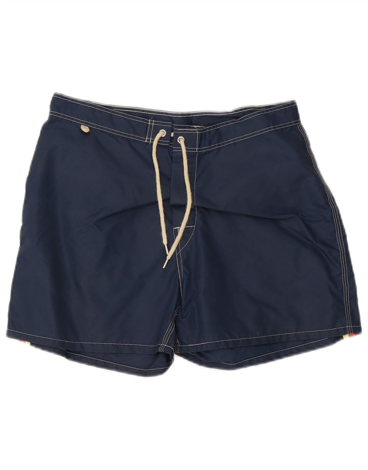 Pantaloncini da bagno da uomo Sundek medio blu navy