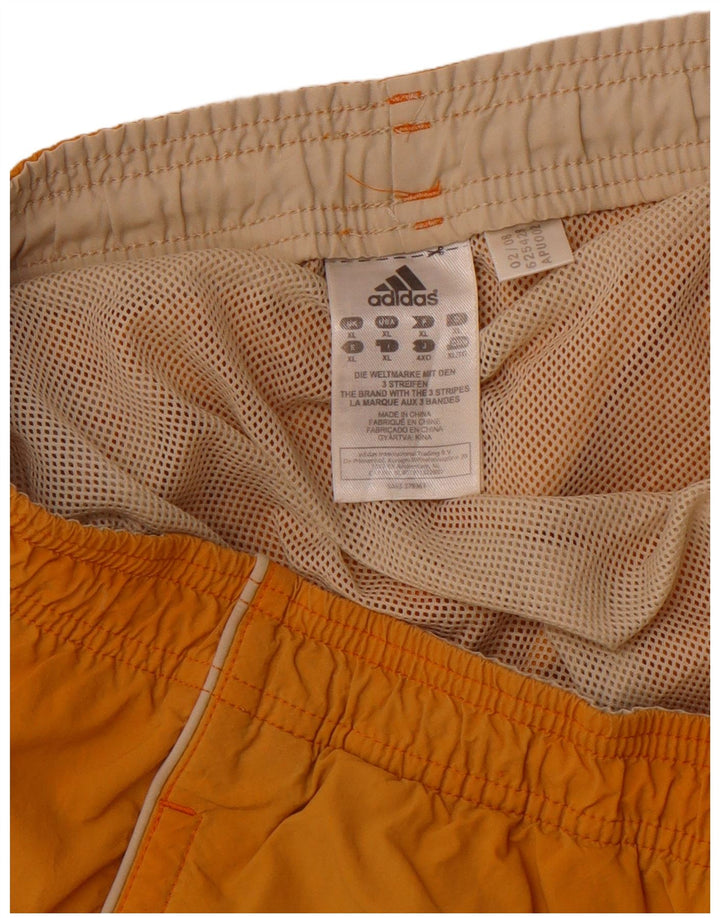 Pantaloncini da bagno ADIDAS da uomo XL in nylon giallo