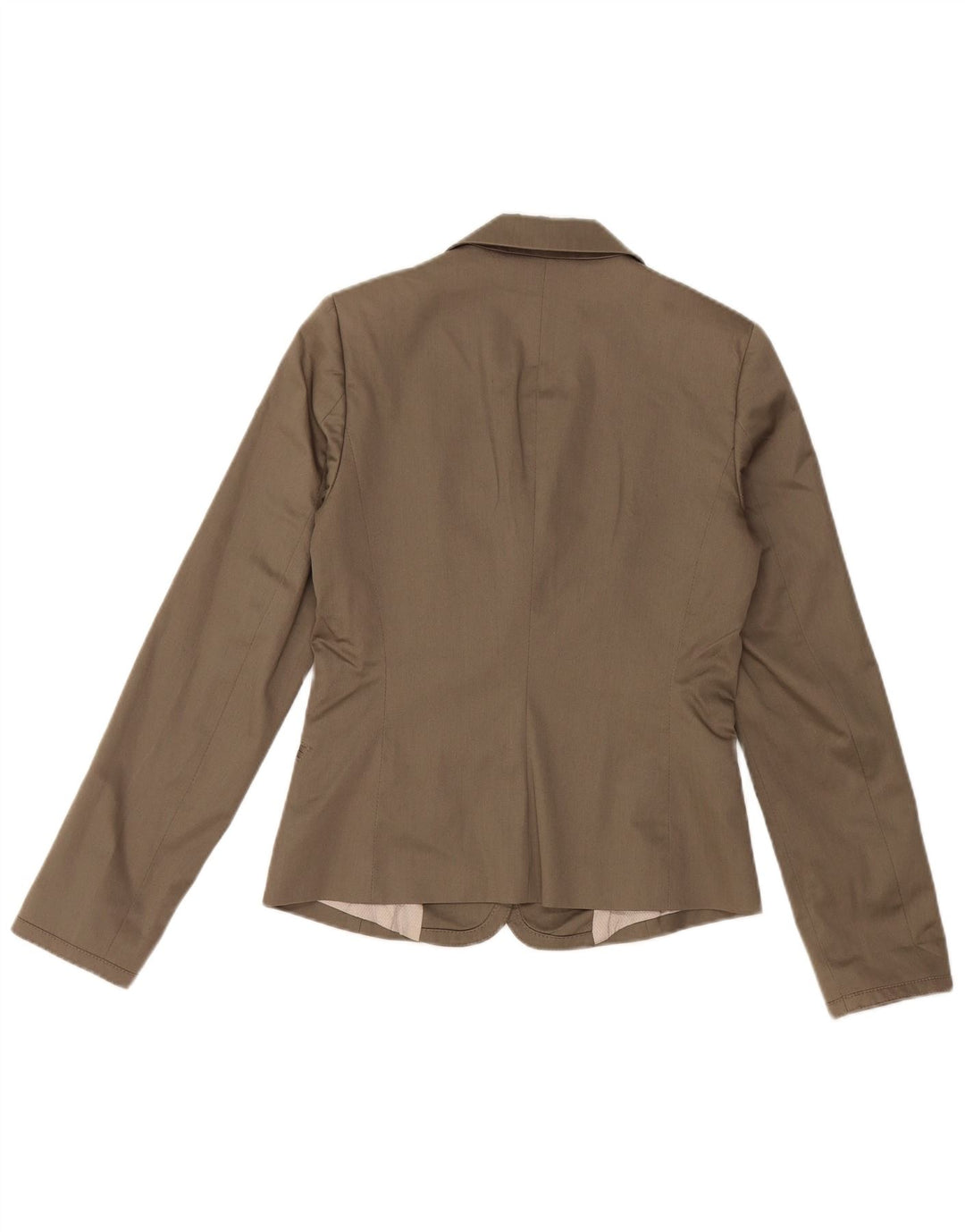 Giacca blazer a 2 bottoni da donna SISLEY UK 8 piccola grigia