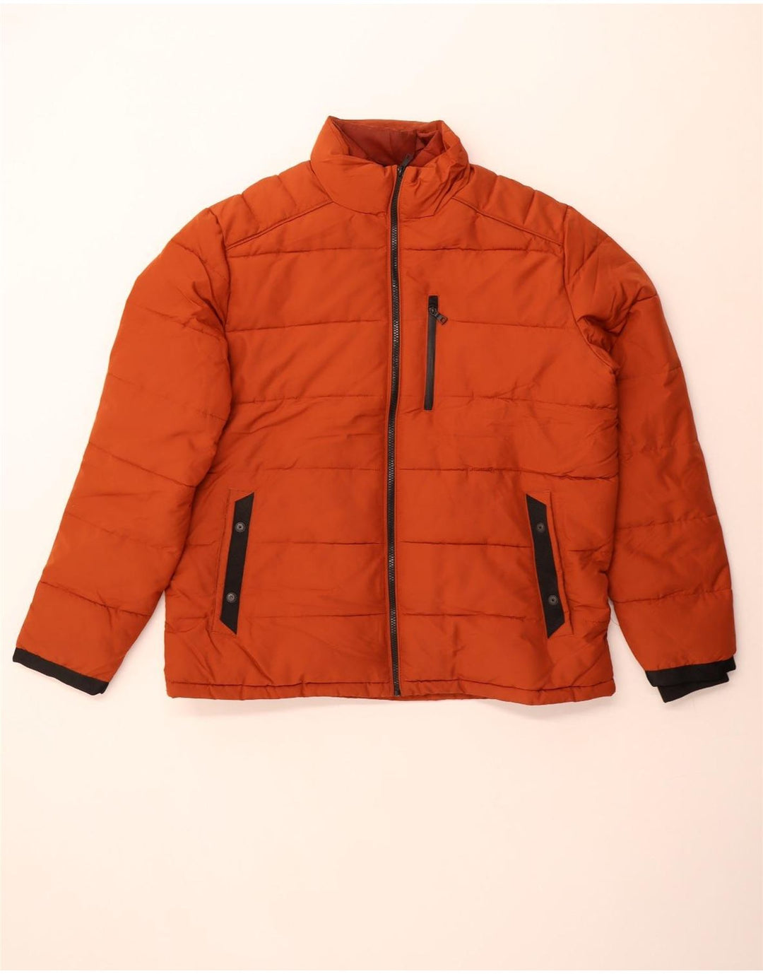 Giacca imbottita da uomo Marks & Spencer UK 42 XL poliestere marrone