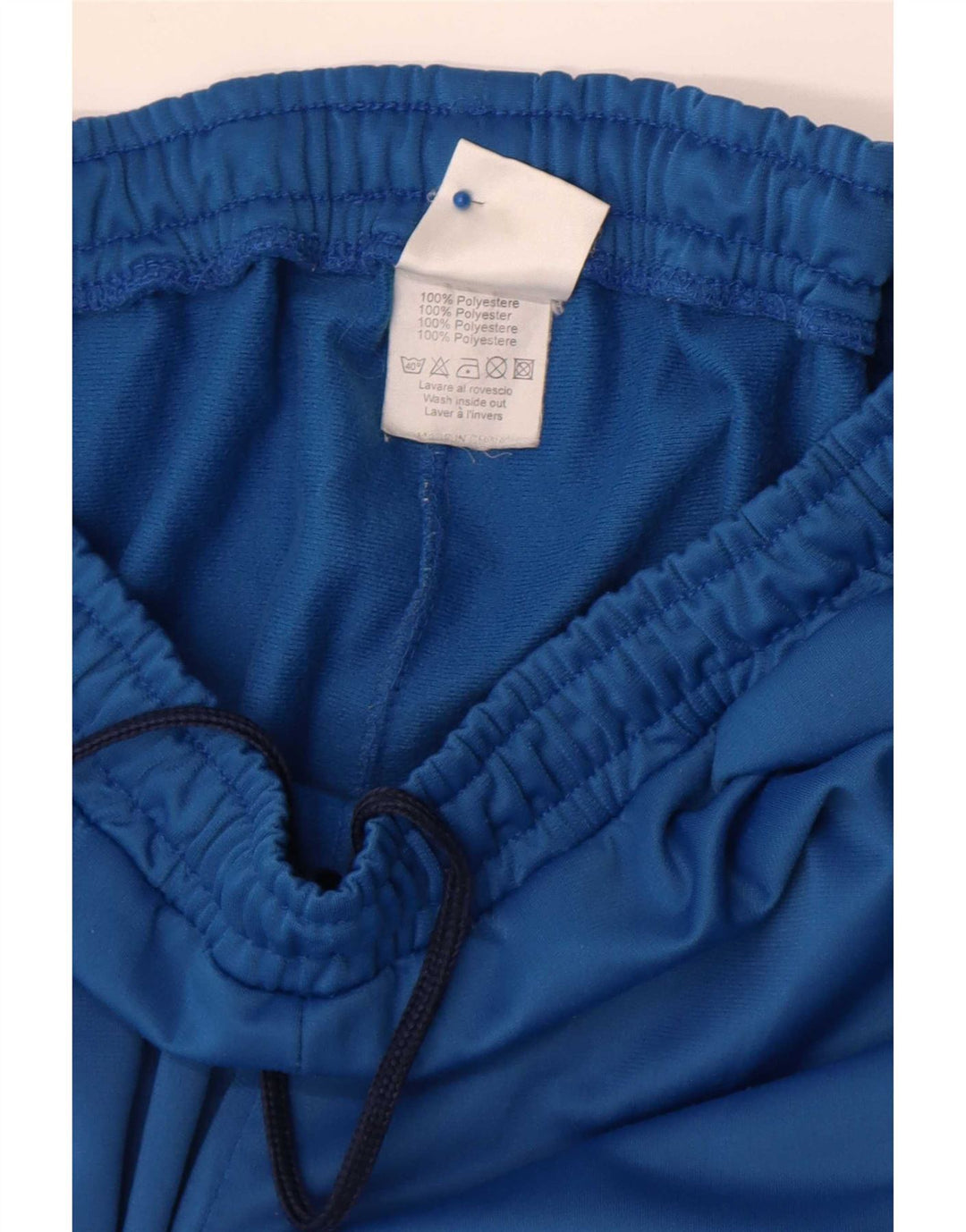Pantaloni da tuta da uomo Asics grandi in poliestere blu