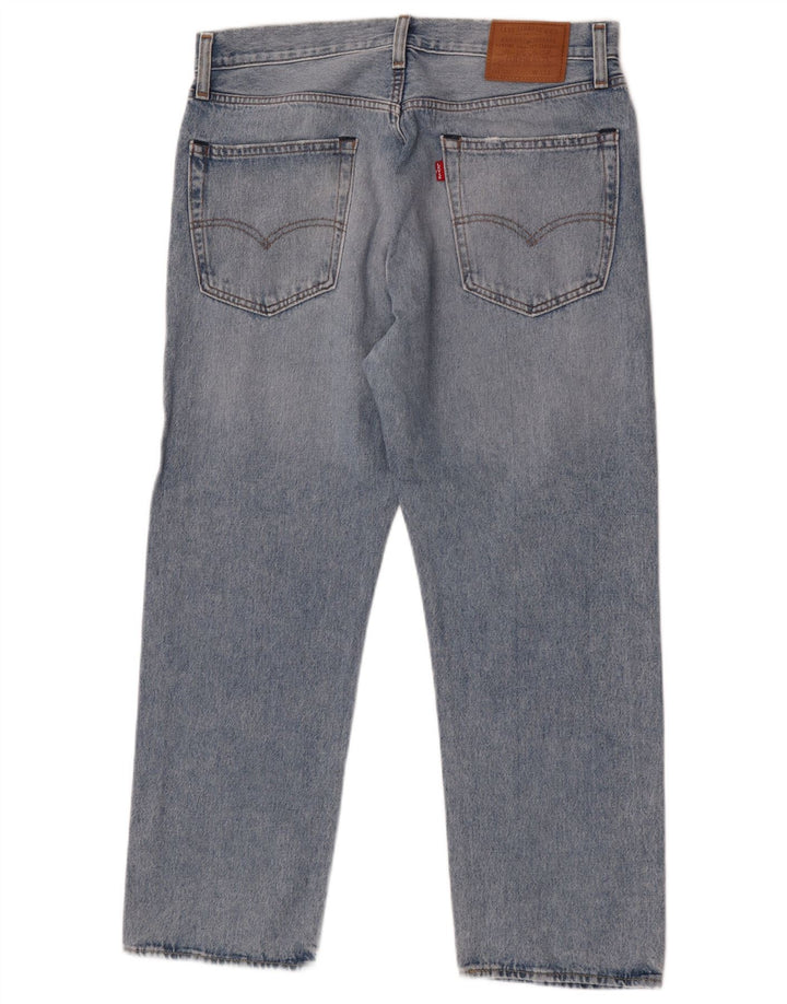 LEVI'S Jeans dritti da uomo 551 W33 L27 Cotone blu