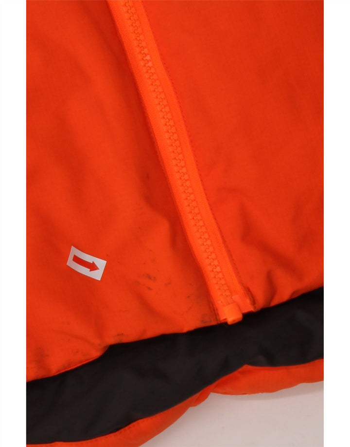 HELLY HANSEN Boys Graphic Windbreaker Jacket 9-10 Years Orange Colourblock