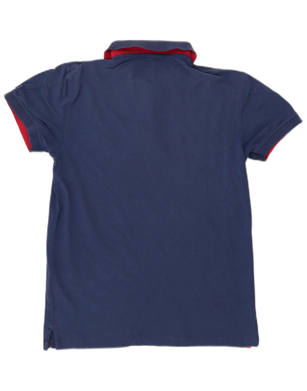 GANT Mens Polo Shirt Medium Navy Blue Cotton