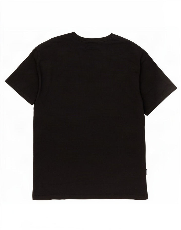 T-shirt grafica da uomo Vans Top in cotone nero medio