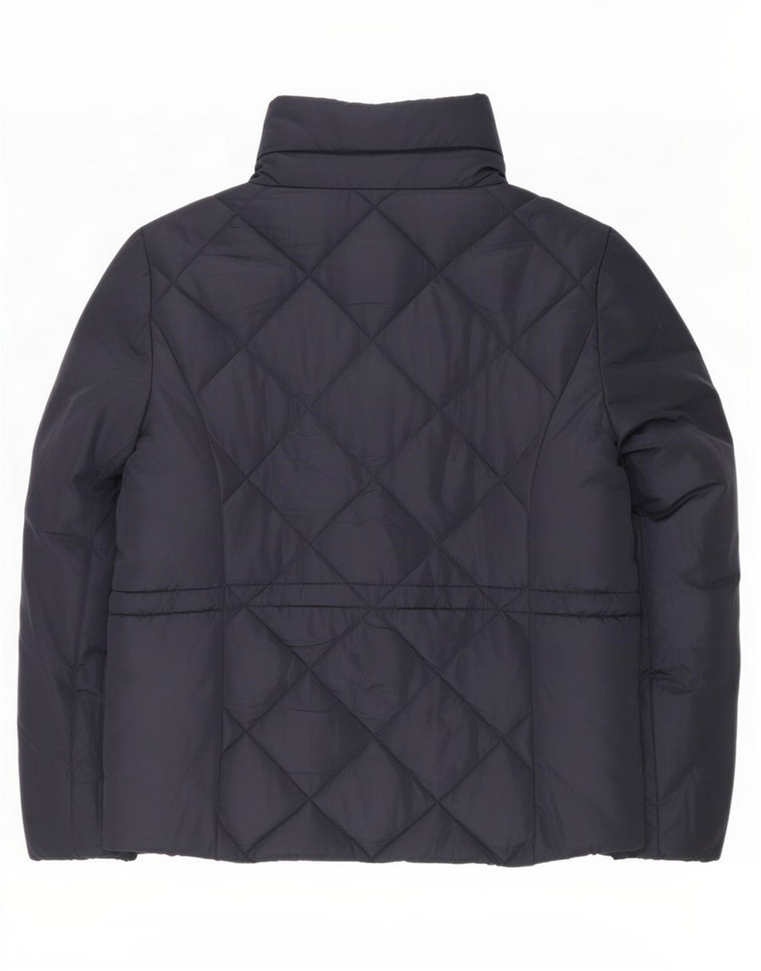 Giacca trapuntata con cappuccio da donna Marks & Spencer UK 16 grande blu navy
