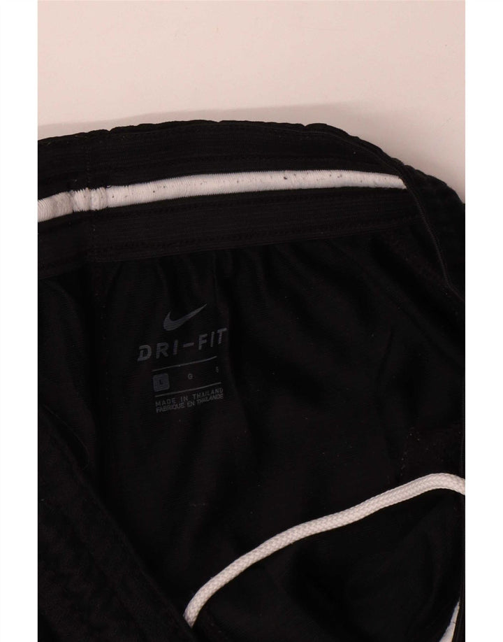 Pantaloncini sportivi Nike Dri Fit Graphic da uomo, grandi, in poliestere nero