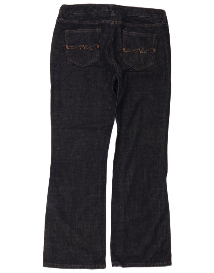 Jeans Bootcut da donna Tommy Hilfiger US 10 Large W31 L30 Cotone blu navy