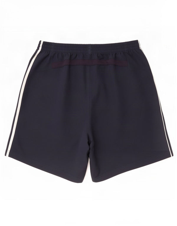 Pantaloncini sportivi da uomo Adidas XL blu navy in poliestere