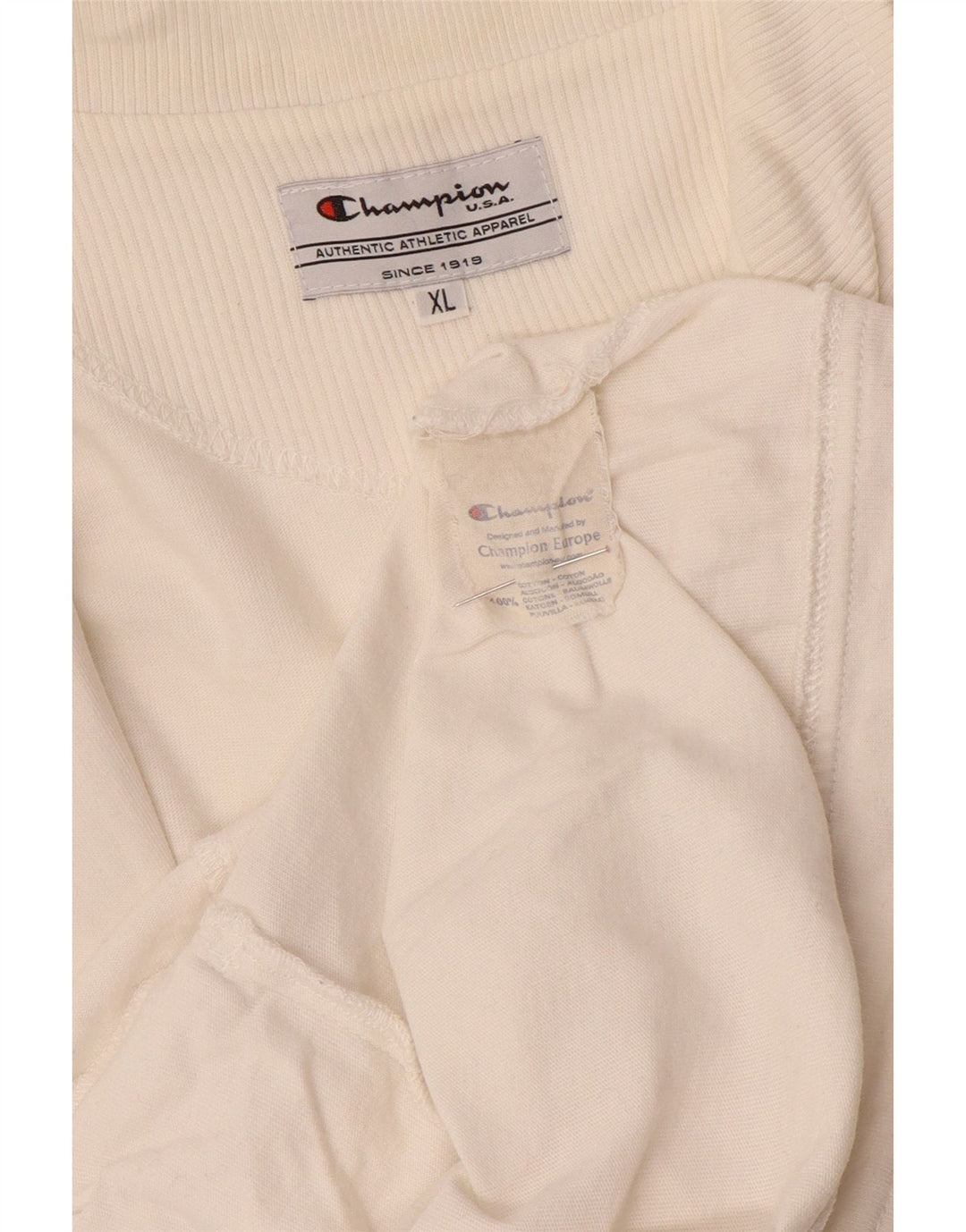 Giacca da tuta da donna Champion UK 18 XL Cotone bianco