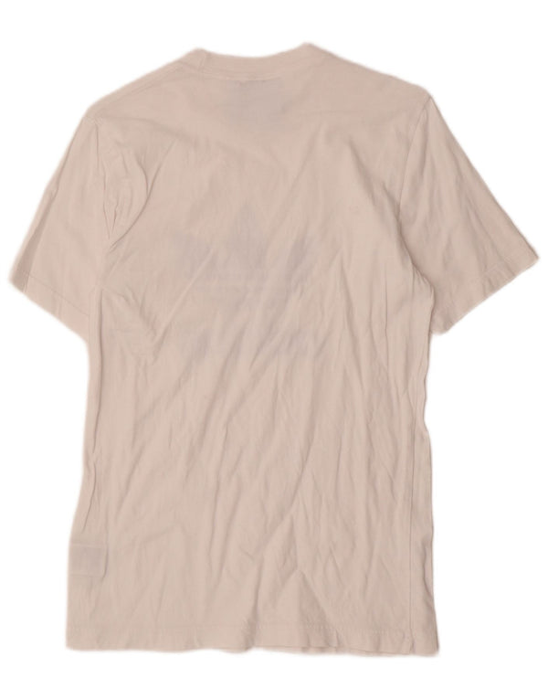 Adidas Mens Graphic T-Shirt Top XS White Cotton
