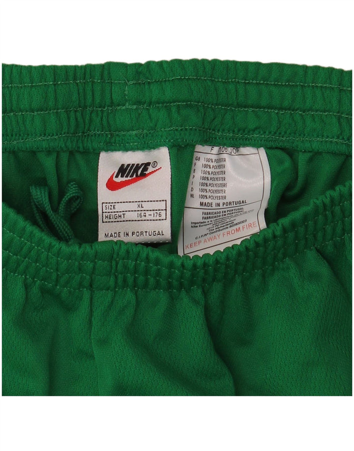 Pantaloncini sportivi Nike da bambino 13-14 anni XL verde poliestere