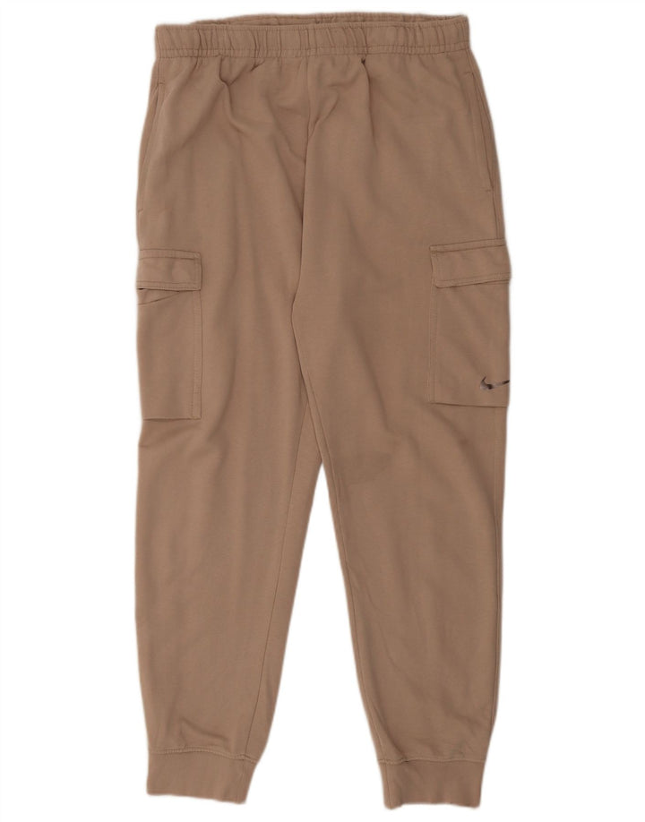 Pantaloni da tuta Nike Cargo da uomo, pantaloni da jogging, grandi, in cotone marrone