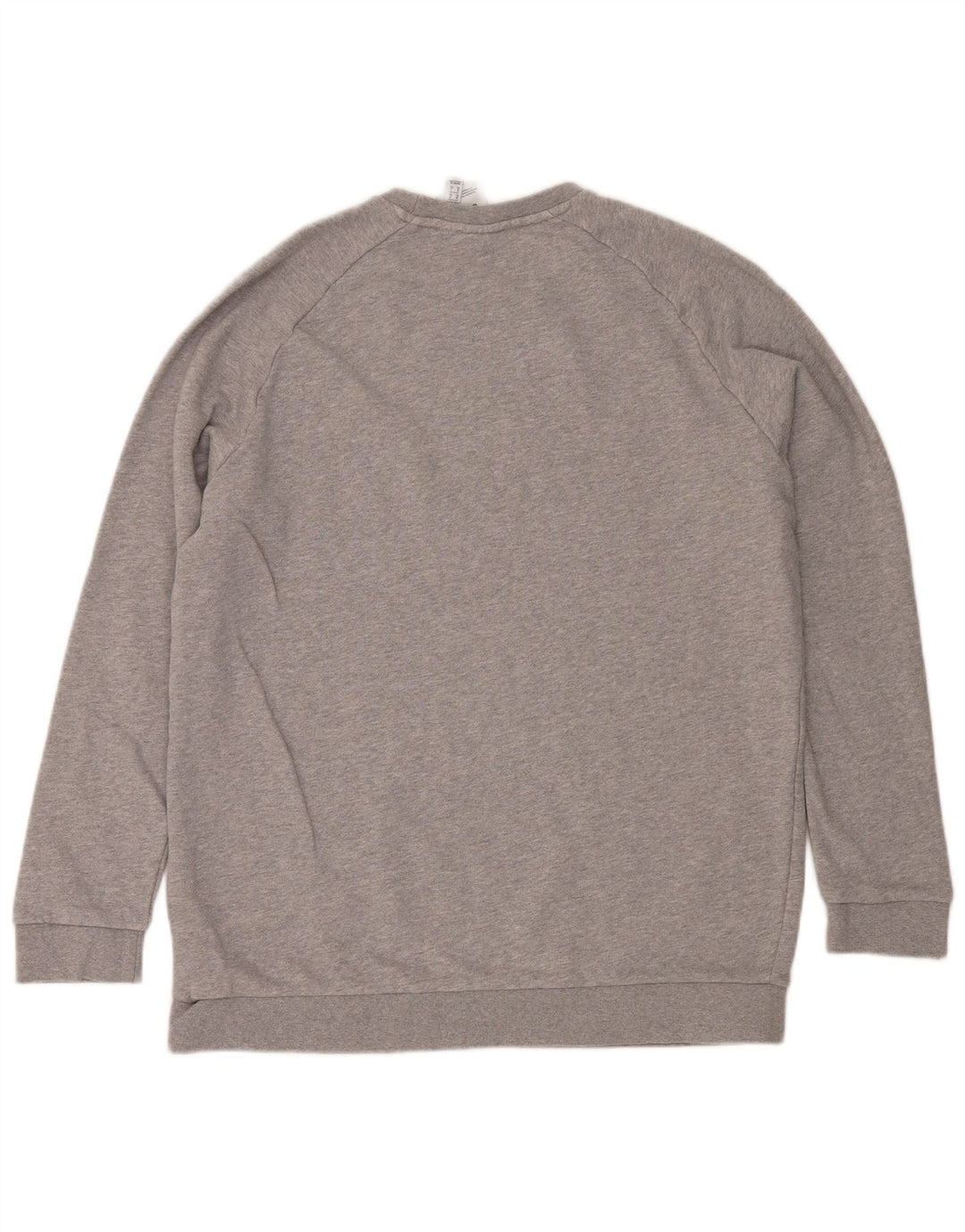 Felpa da uomo Adidas Jumper XL in cotone chiazzato grigio