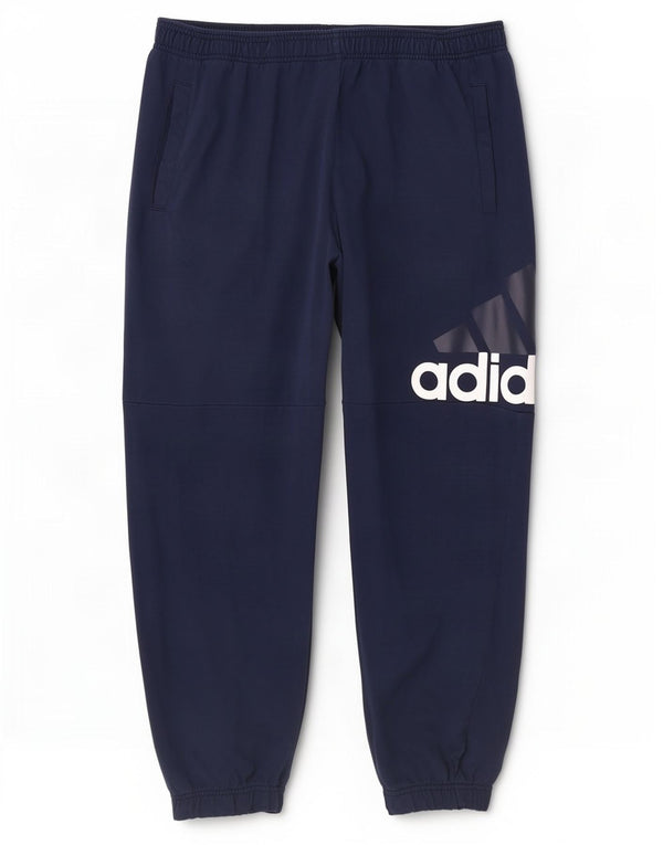 Pantaloni da tuta grafica da uomo Adidas Joggers XL Blu Navy