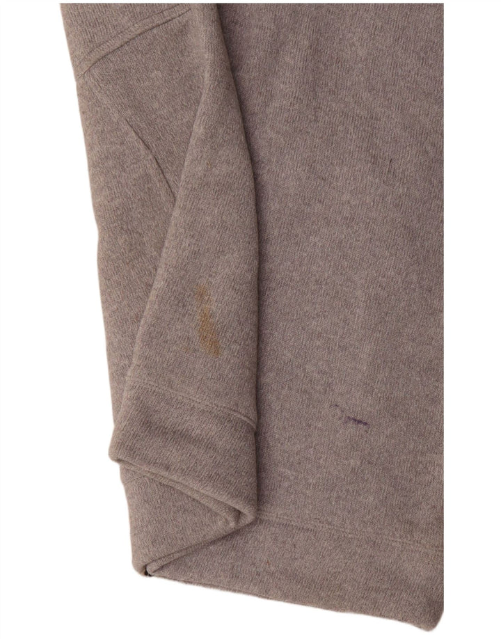 BILLABONG Maglione con cappuccio e zip senza maniche da uomo piccolo poliestere grigio