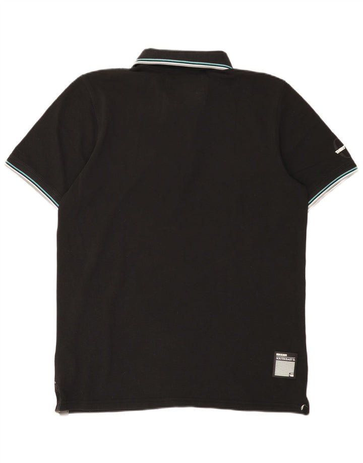 Polo grafica da uomo G-Star XL in cotone nero