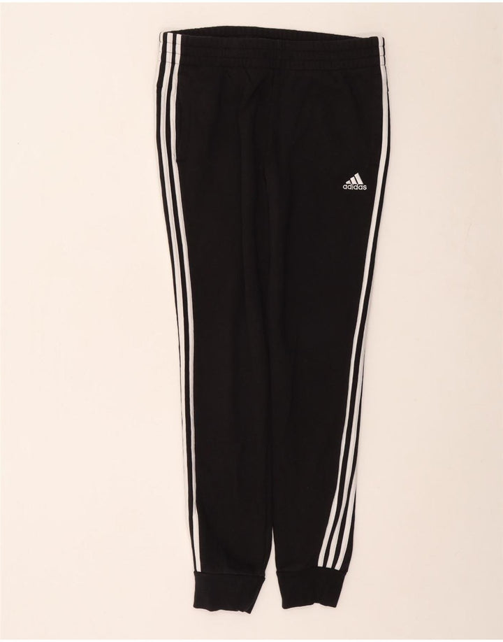 Pantaloni da tuta da donna ADIDAS Joggers UK 12/14 Cotone nero medio