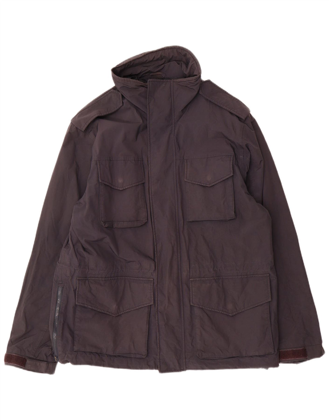 Giacca militare da uomo Alberto Aspesi UK 40 Large nylon nero