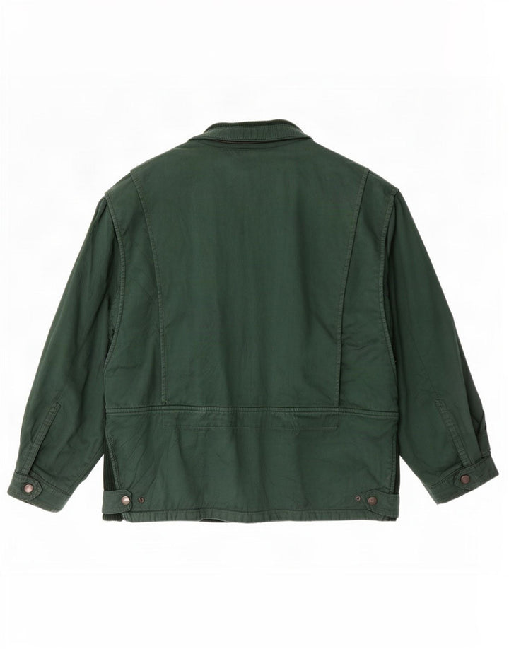 Giubbotto bomber da uomo Marlboro IT 50 Large verde in cotone color block