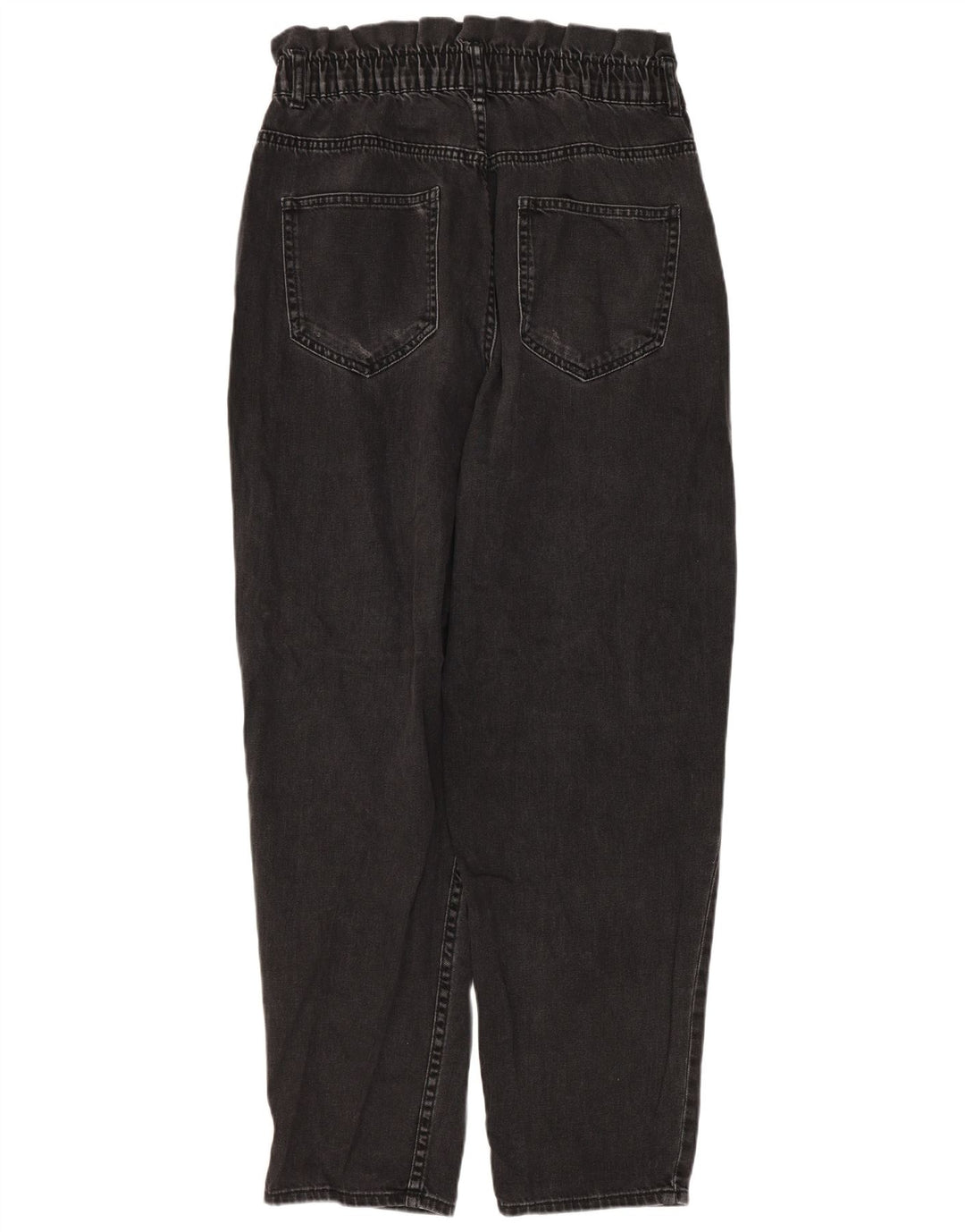 Jeans Zara da donna a vestibilità ampia a vita alta medi W28 L27 Grigi