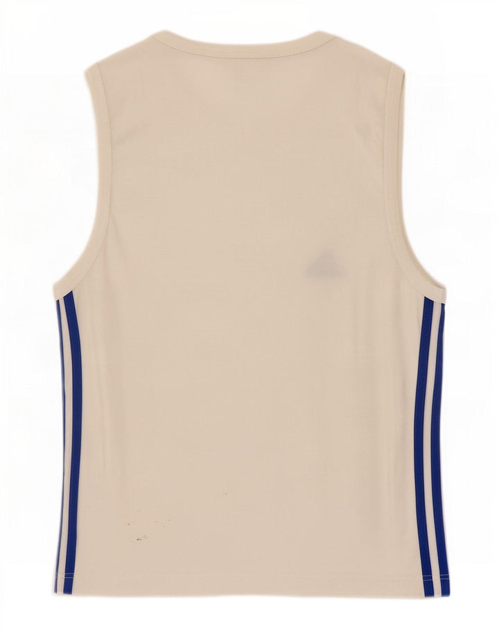 Canotta Adidas da uomo UK 34/36 piccola bianca