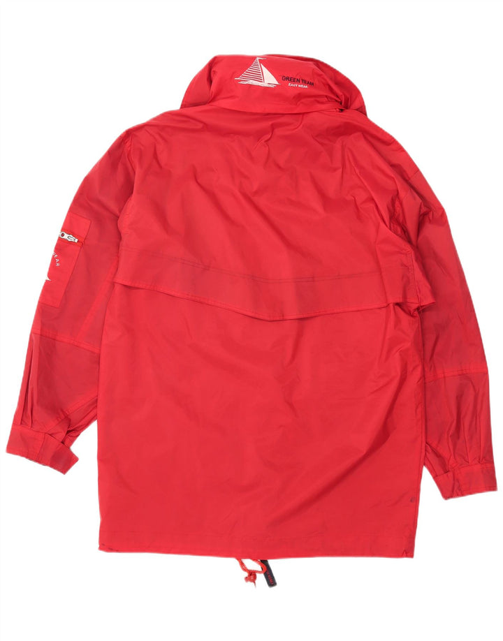 Giacca a vento da uomo VINTAGE UK 38 Poliammide rosso medio