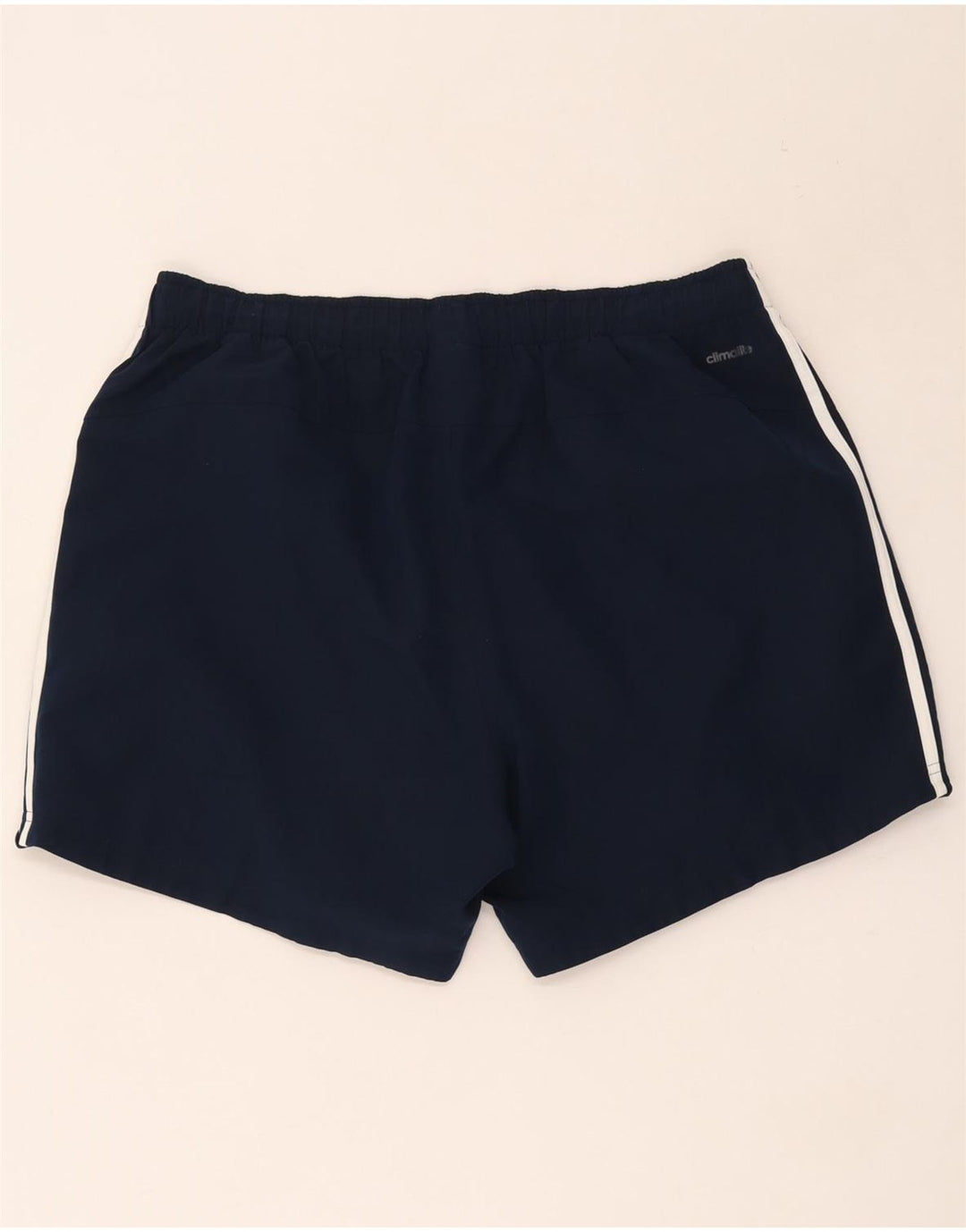 Pantaloncini sportivi Adidas Climalite da uomo XL in poliestere blu navy