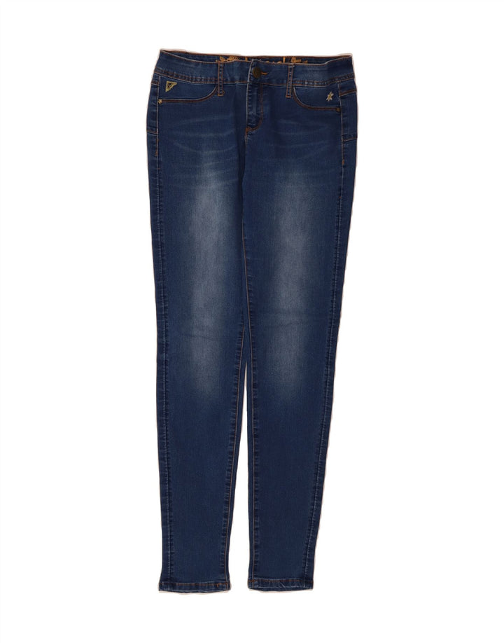 DESIGUAL Womens Skinny Jeans W30 L31 Navy Blue Vintage Desigual and Second-Hand Desigual from Messina Hembry 