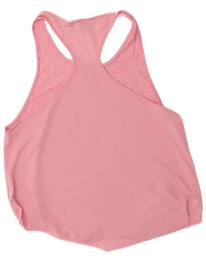 Canotta da donna Puma UK 16 grande rosa poliestere