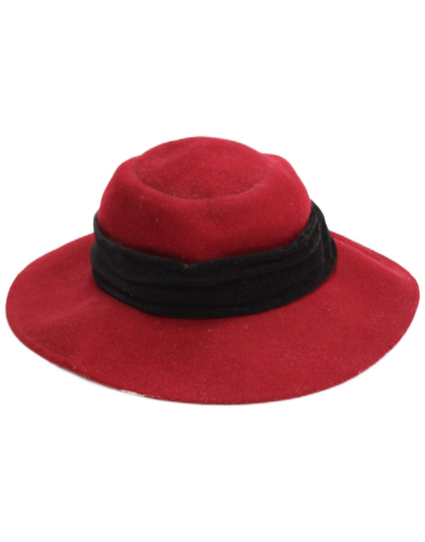 Cappello Da Pescatore Kangol Da Donna Piccolo In Lana Rossa