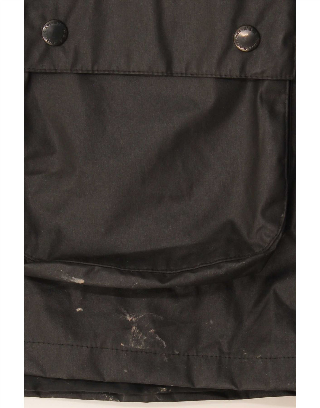 Giacca da uomo in cotone cerato Wikes & Akerman UK 42 XL poliestere nero