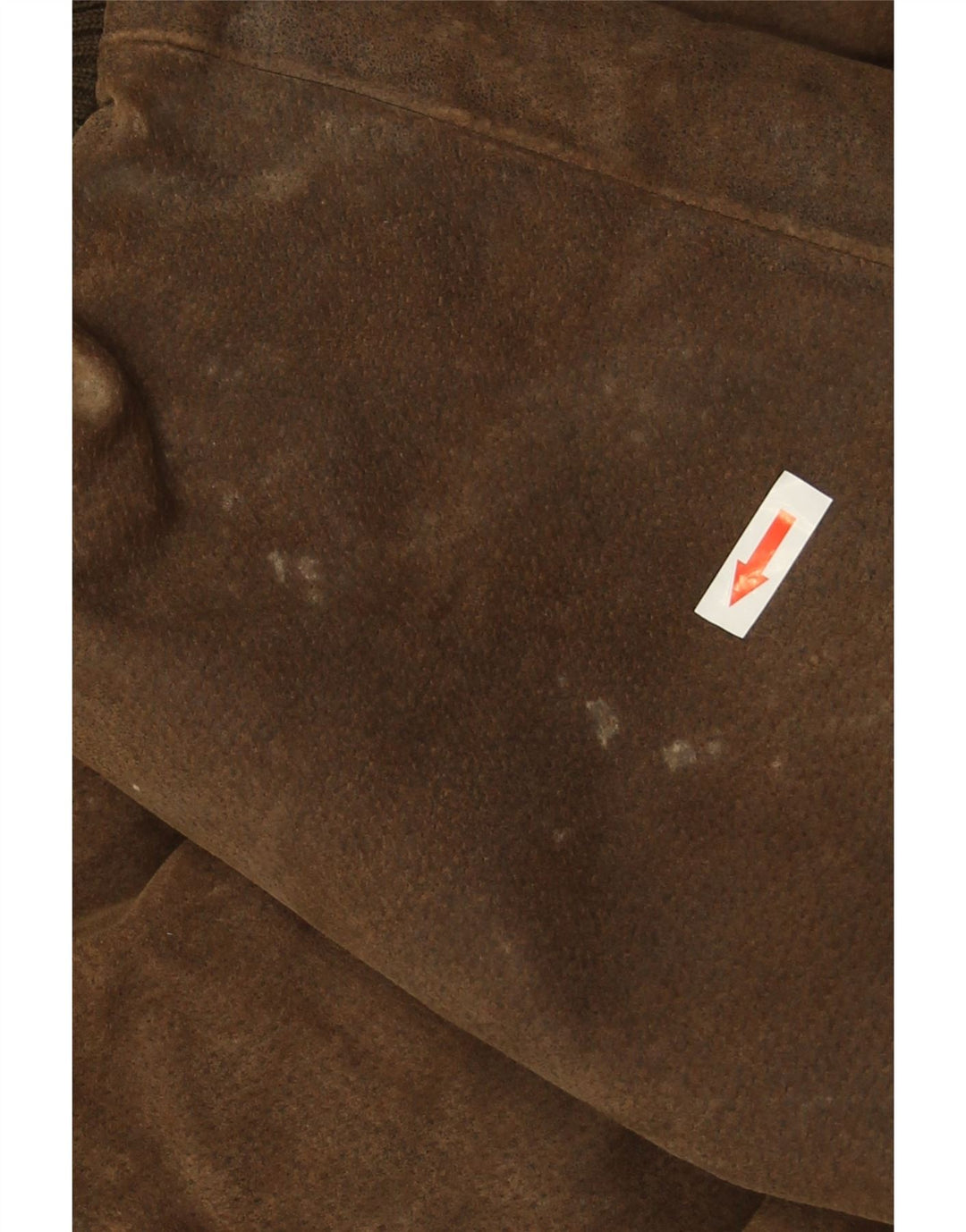 Giacca da aviatore da volo grafica vintage da uomo UK 38 Marrone medio