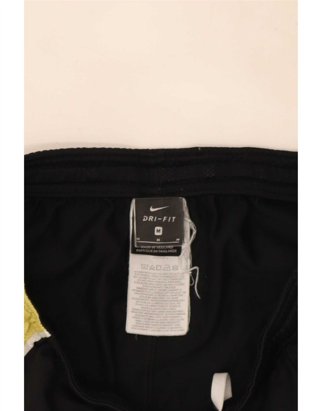 Pantaloncini sportivi Nike Dri Fit da uomo, colore nero medio, in poliestere color block