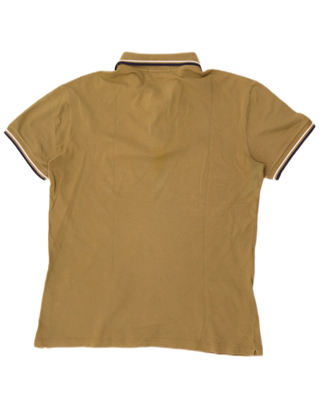 Polo Fred Perry da uomo leggera ed elasticizzata in cotone kaki medio