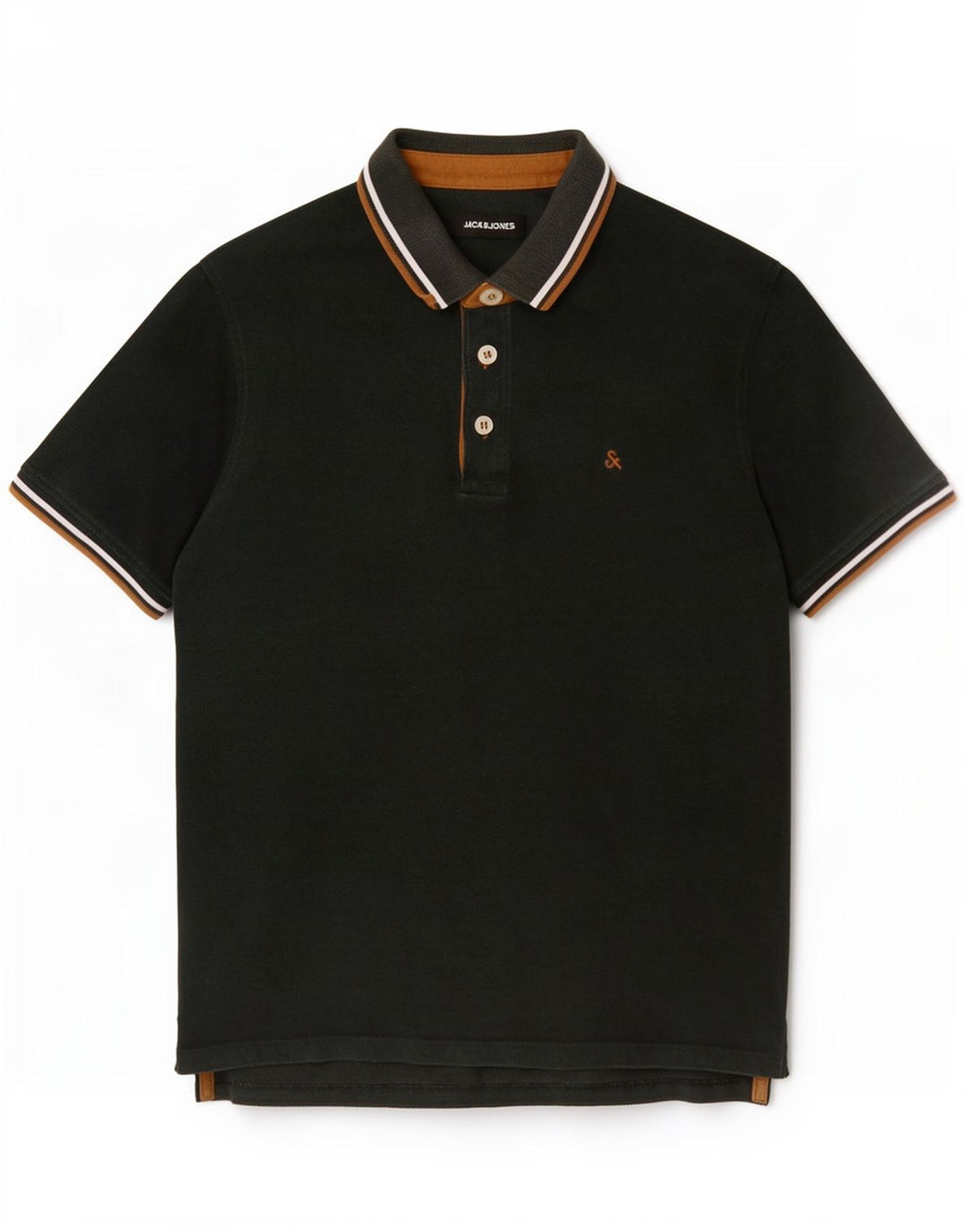 Polo da uomo Jack & Jones piccola in cotone verde