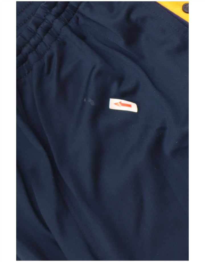 Pantaloni da tuta da jogging da uomo Lotto a blocchi di colore blu navy medio