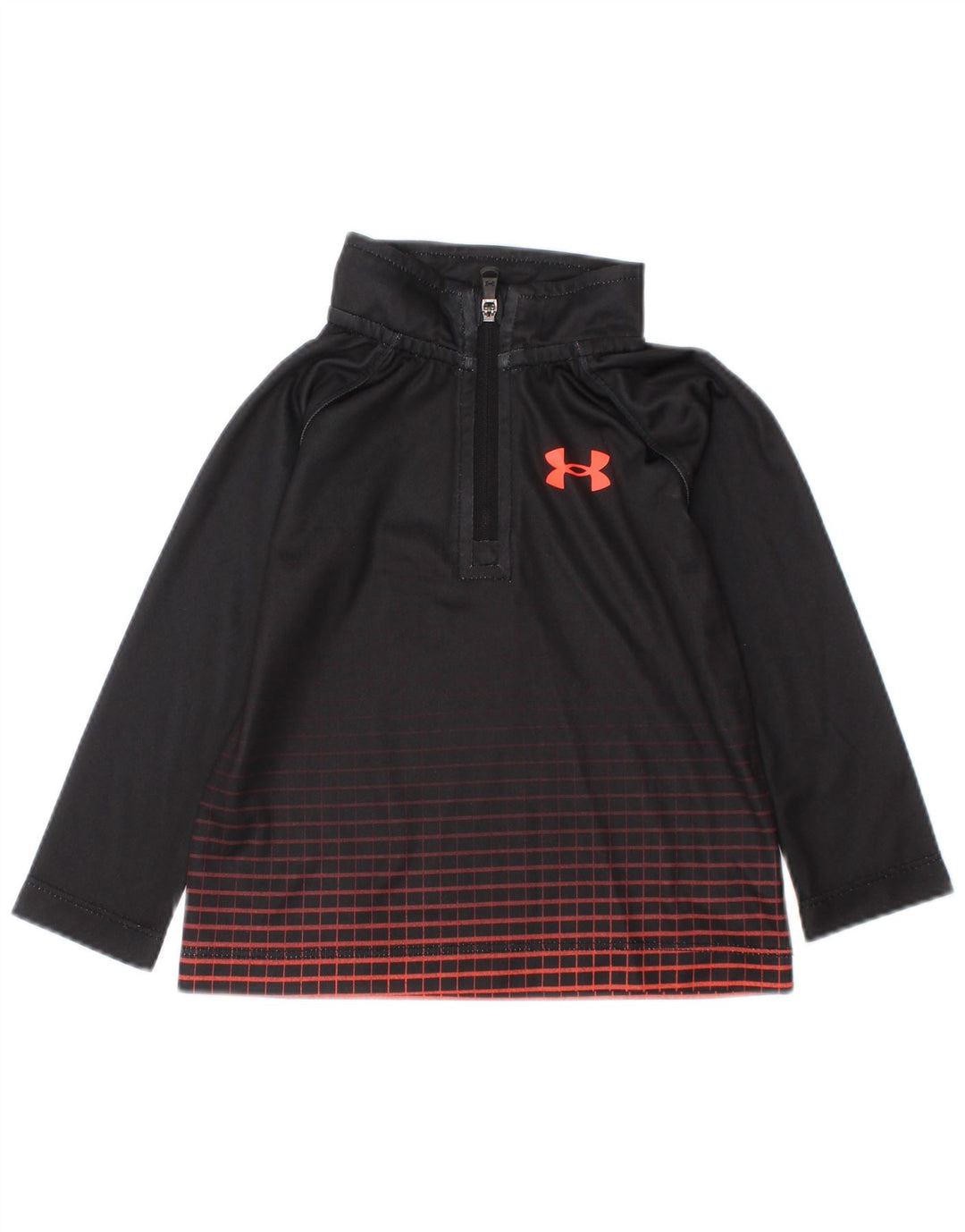 Maglia della tuta pullover per neonato UNDER ARMOUR 6-9 mesi nera geometrica