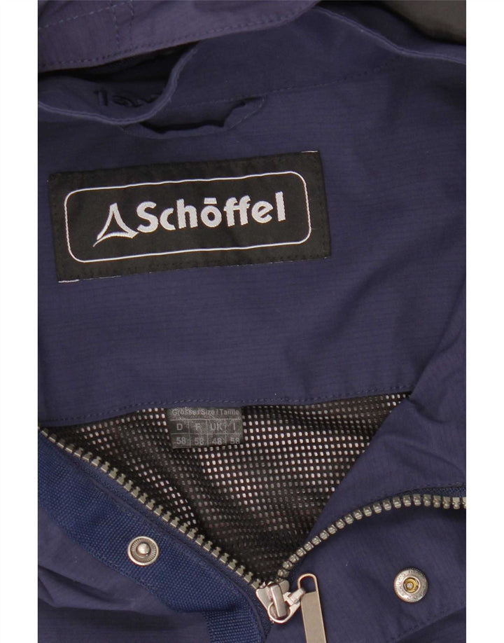 Giacca utilitaria con cappuccio da uomo Schoffel UK 48 4XL Blu navy