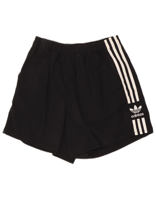 Pantaloncini sportivi ADIDAS da donna UK 12 medio nero poliestere