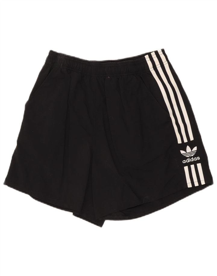 Pantaloncini sportivi ADIDAS da donna UK 12 medio nero poliestere
