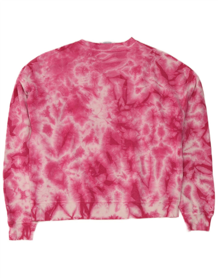 Felpa oversize da donna Champion UK 14 Medium Pink Tie Dye