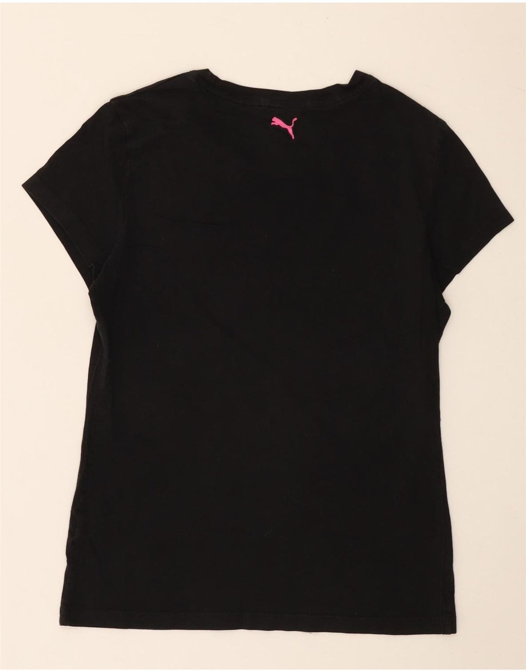 T-shirt grafica da donna Puma UK 10 piccola nera