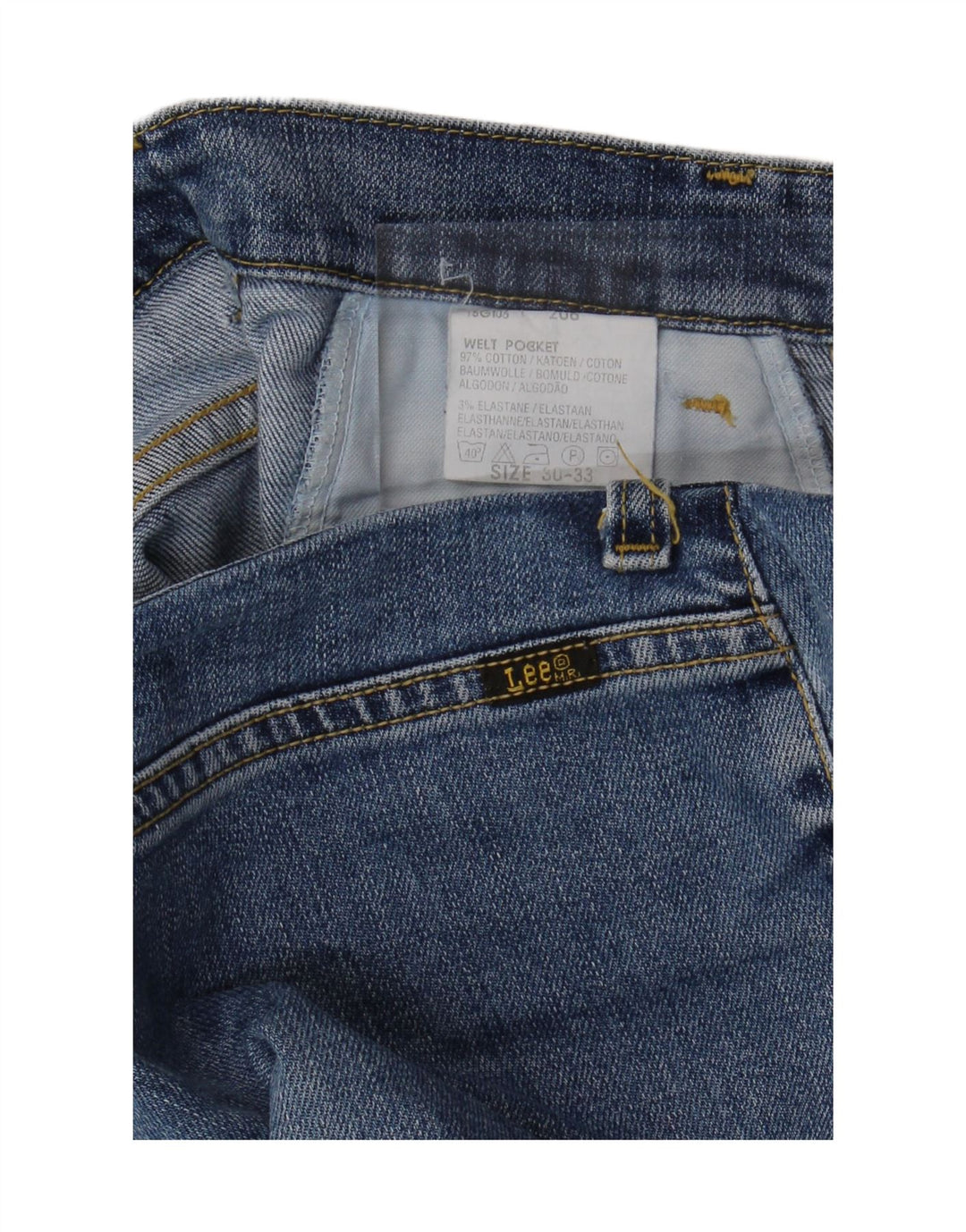 LEE Womens Bootcut Jeans W30 L33 Blue Cotton Vintage Lee and Second-Hand Lee from Messina Hembry 