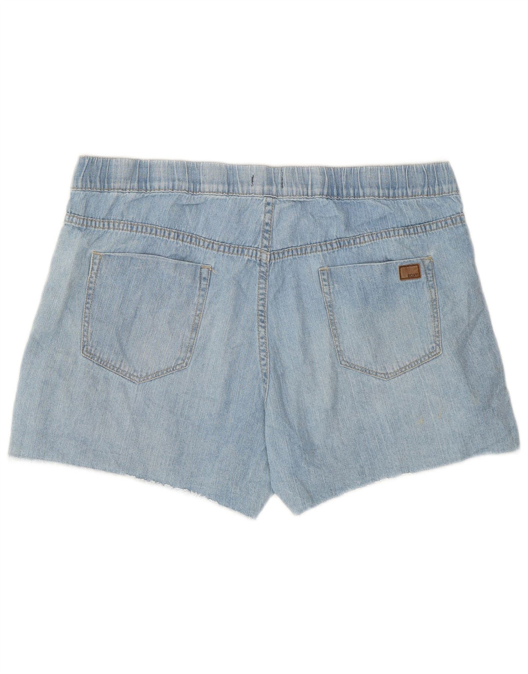 Pantaloncini di jeans da donna Roxy grandi W34 cotone blu