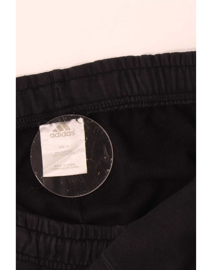 Pantaloni da tuta da uomo Adidas Medium in cotone nero