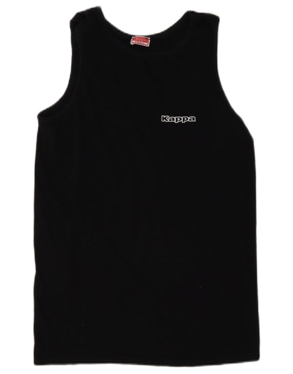Canotta Kappa da donna UK 10 piccola nera