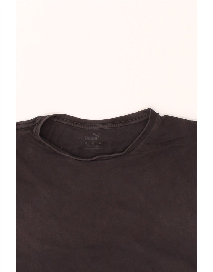 PUMA Mens T-Shirt Top XL Black Cotton Vintage Puma and Second-Hand Puma from Messina Hembry 
